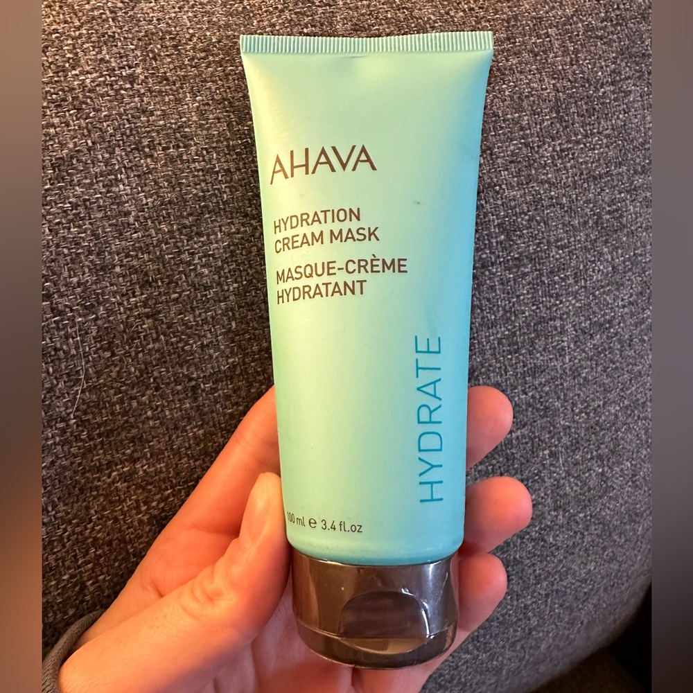 Ahava hydration cream face mask